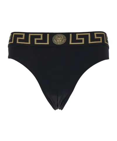 VERSACE VERSACE GRECA BORDER STRETCHED SWIM SHORTS