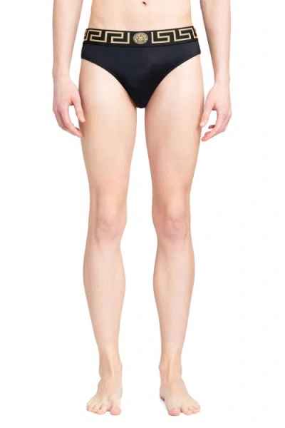 VERSACE GRECA BORDER SWIM BRIEFS