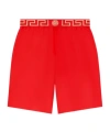 Versace Greca-waistband Swim Shorts