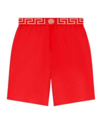 Versace Greca Border Swim Shorts