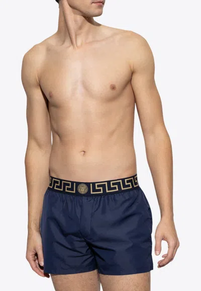 VERSACE GRECA BORDER SWIM SHORTS