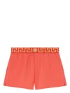 Versace Greca-waistband Swim Shorts
