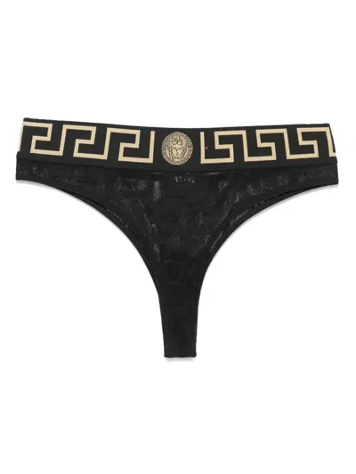 Versace Greca Border Thong