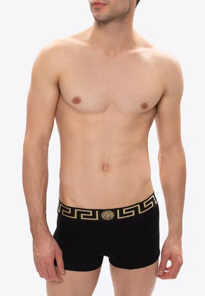 VERSACE GRECA BORDER TRUNKS - PACK OF 3