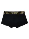 Versace Navy Medusa Boxer Briefs In Black