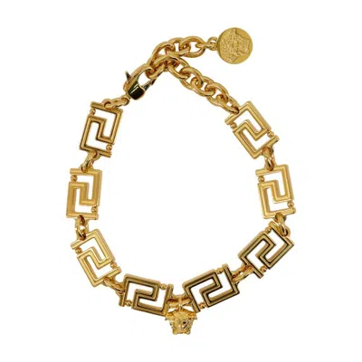 Versace Greca Bracelet In Gold