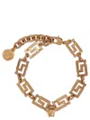 Versace Monogram Chain-link Bracelet In Gold
