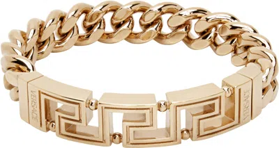 Versace Greca Bracelet In Gold