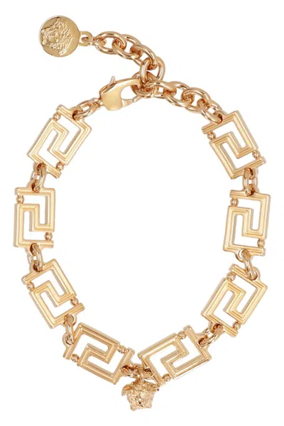 Versace Greca Bracelet In Gold