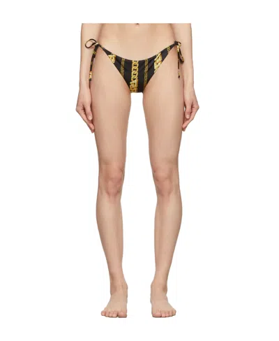VERSACE GRECA CHAIN-LINK BIKINI BOTTOMS