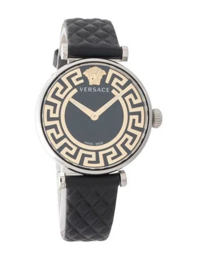 Pre-owned Versace Greca Chic Watch In Multi