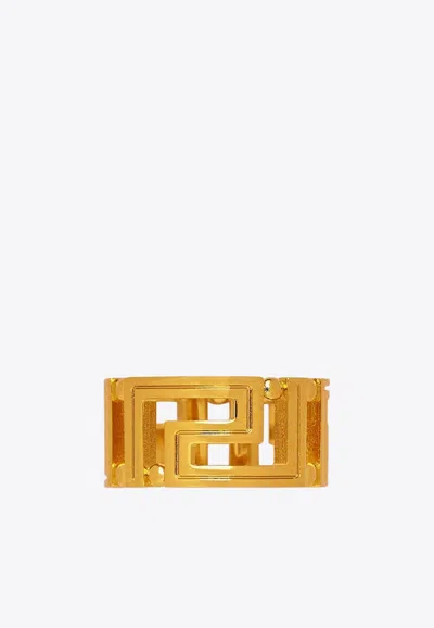 Versace Greca Cut-out Ring