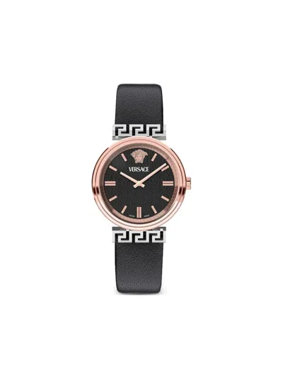 Versace Greca 36mm In Black