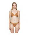 Versace Greca-detailing Bra In Nude
