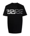 Versace Greca-detailing T-shirt In Black