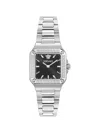 Versace Greca Edge 35mm Watch In Metallic