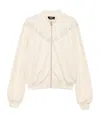 Versace Greca-embroidered Sweatshirt In Neutral