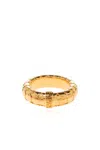 Versace Greca Snake Ring
