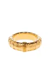 Versace Greca Snake Ring