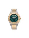 Versace Greca Extreme Chrono 45mm In Green