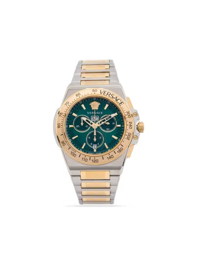 Versace Greca Extreme Chrono 45mm In Green