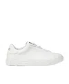 Versace Greca Responsible Faux Leather Sneakers In White