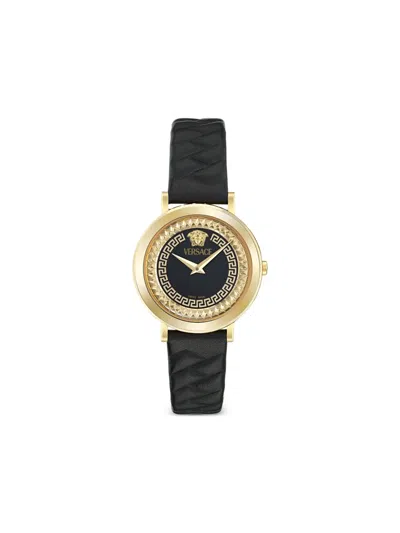 Versace Greca Flourish 35mm In Black