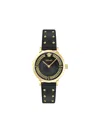Versace Greca Fortuna Watch In Black