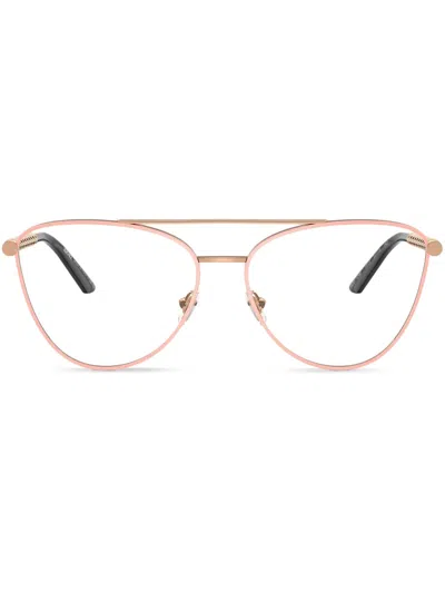 Versace Greca Glasses In Neutral