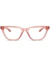 Versace Greca Glasses In Pink