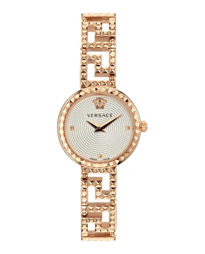 Versace Greca Goddess Bracelet Watch In Gold
