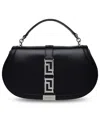 VERSACE VERSACE GRECA GODDESS LEATHER CROSSBODY BAG