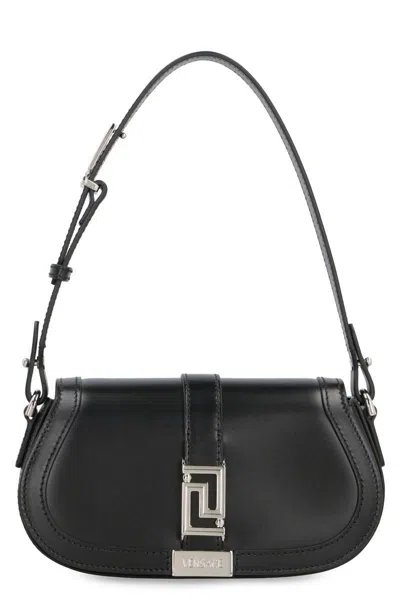 Versace Greca Goddess Mini Leather Shoulder Bag