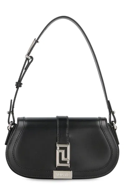 Versace Greca Goddess Mini Leather Shoulder Bag