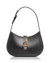 Versace Greca Goddess Small Shoulder Bag In Black