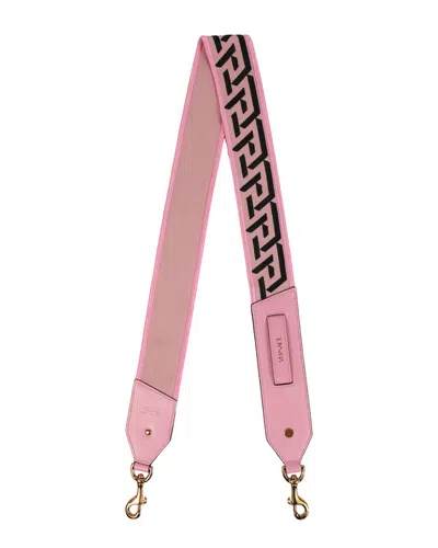 Versace Greca Handbag Strap In Pink