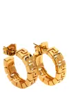 Versace Greca Earrings In Gold