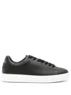 Versace Black Greca Sneakers In Black