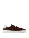 Versace Colour Block Trainer In White