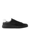 Versace Greca Leather Sneakers In Multi
