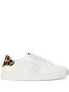 Versace 'greca Crystal Sneakers In White