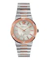 Versace Greca Logo Bracelet Watch In Multi