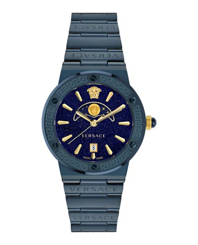 Versace Greca Logo Moonphase Watch