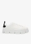 Versace Greca Labyrinth Low-top Sneakers In White