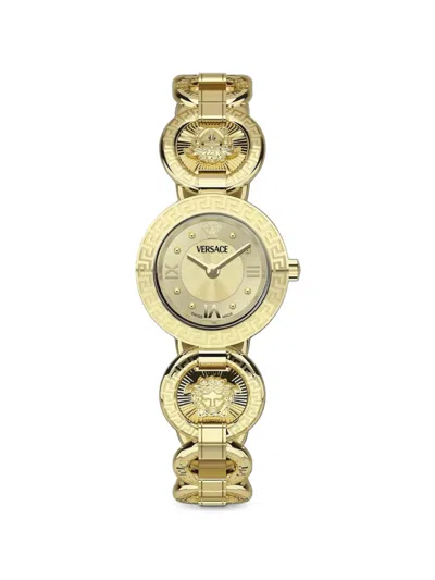 Versace Greca Medusa 28mm Watch In Multi