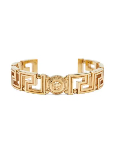 Pre-owned Versace Greca Medusa Bracelet