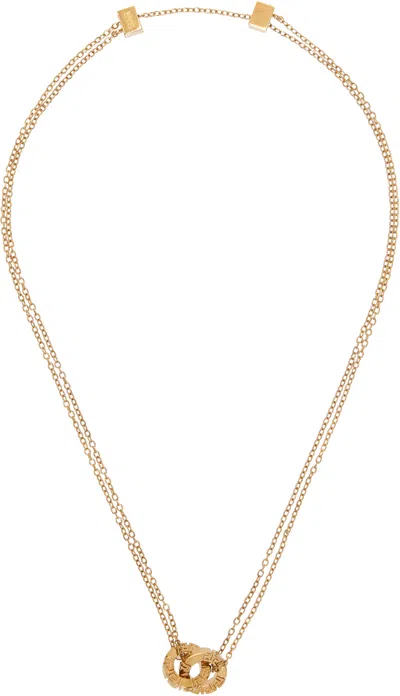 Versace Greca Necklace In Gold