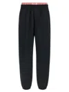 Versace Greca Pattern Beach Joggers Lightweight In Black