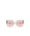 Versace Womens Ve4402 Butterfly-frame Acetate Sunglasses Pink In Pink