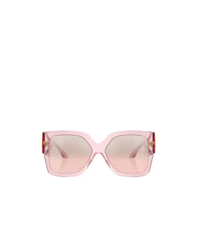 VERSACE VERSACE EYEWEAR BUTTERFLY FRAME SUNGLASSES
